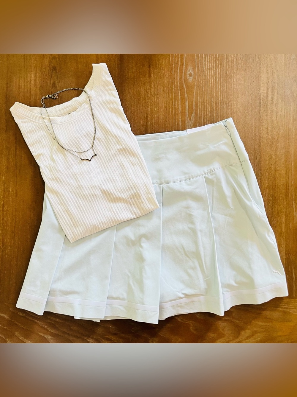 NWT Puma Pleated Golf Skirt - Size Medium